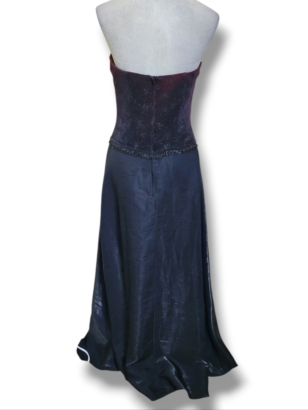 Scott McClintock Vintage Formal Strapless Maxi Dress - Picture 4 of 8